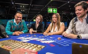 Caishen Wins live dealer studio setup showing multiple camera angles and professional lighting