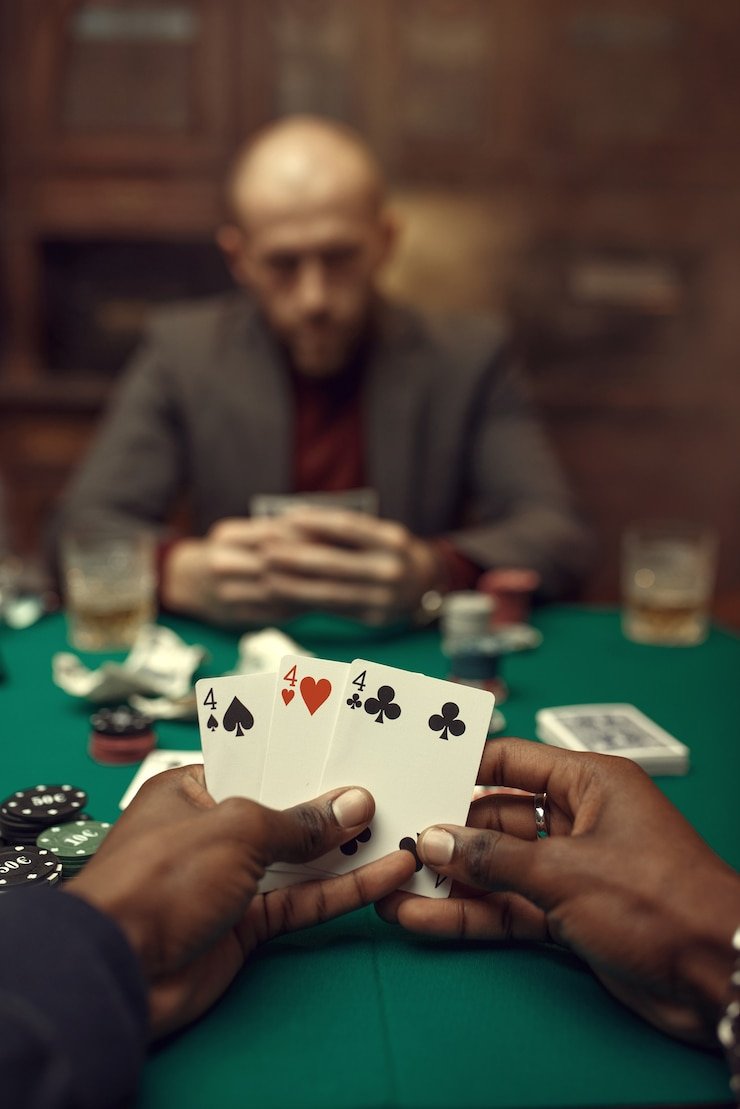 Red Tiger live dealer studio with multi-camera setup showing Dragon Tiger card table